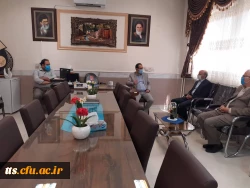 جلسه کارورزی سال 99 دانشگاه فرهنگیان سبزوار در اداره اموزش و پرورش این شهرستان  3