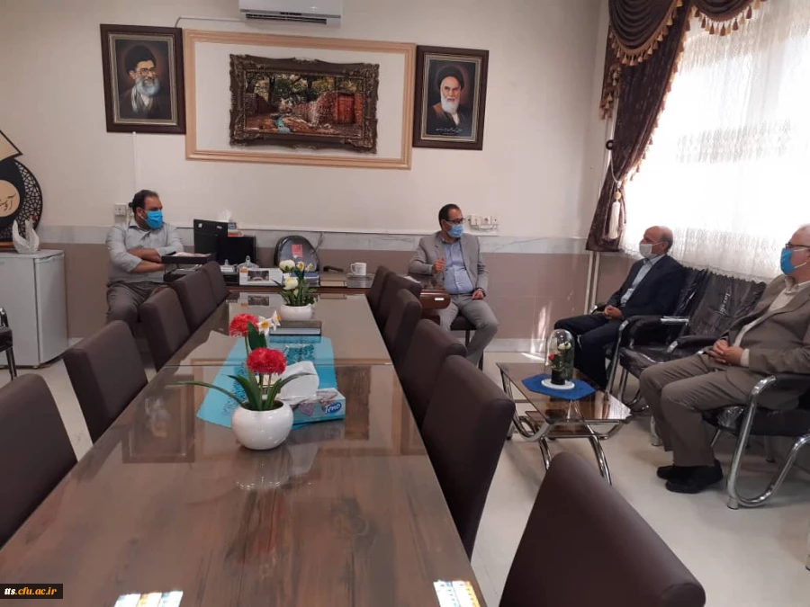 جلسه کارورزی سال 99 دانشگاه فرهنگیان سبزوار در اداره اموزش و پرورش این شهرستان  3