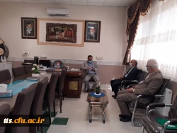 جلسه کارورزی سال 99 دانشگاه فرهنگیان سبزوار در اداره اموزش و پرورش این شهرستان  3