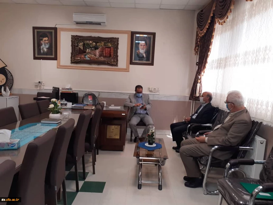 جلسه کارورزی سال 99 دانشگاه فرهنگیان سبزوار در اداره اموزش و پرورش این شهرستان  3