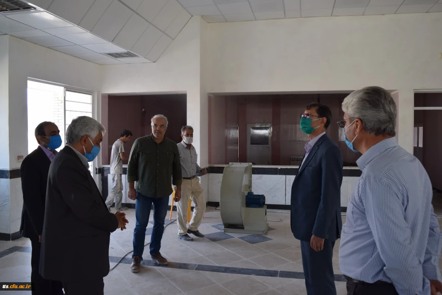 بازدید سرپرست محترم مدیریت امور پردیس های استان خراسان رضوی از ساختمان دوم دانشگاه فرهنگیان سبزوار  4