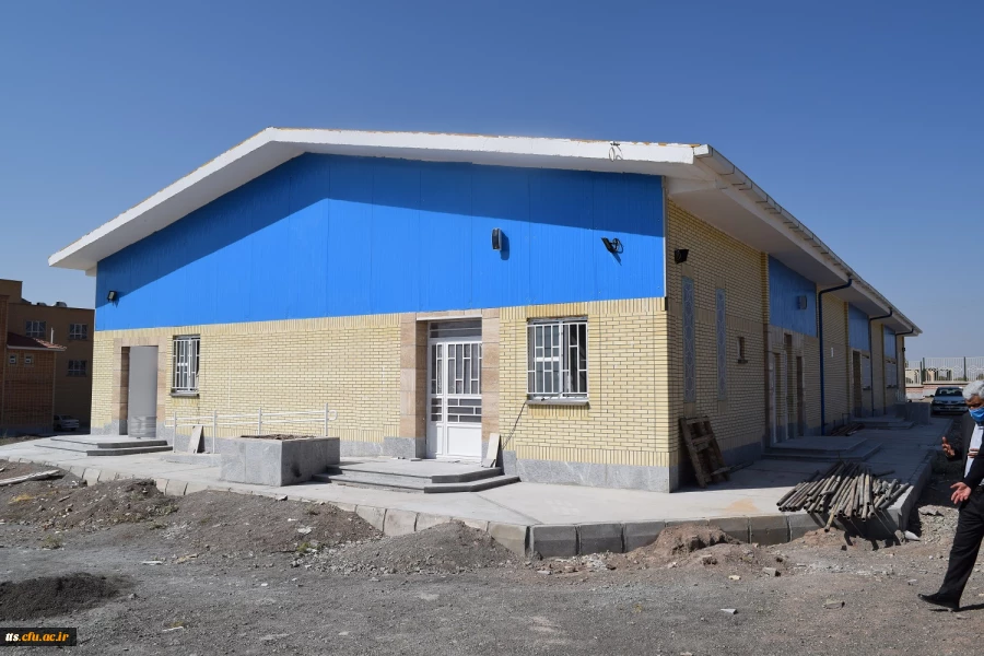 بازدید سرپرست محترم مدیریت امور پردیس های استان خراسان رضوی از ساختمان دوم دانشگاه فرهنگیان سبزوار  9