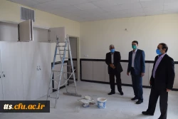 بازدید سرپرست محترم مدیریت امور پردیس های استان خراسان رضوی از ساختمان دوم دانشگاه فرهنگیان سبزوار 5
