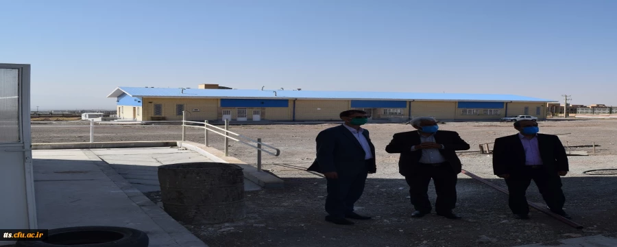بازدید سرپرست محترم مدیریت امور پردیس های استان خراسان رضوی از پروژه دوم دانشگاه فرهنگیان سبزوار 2