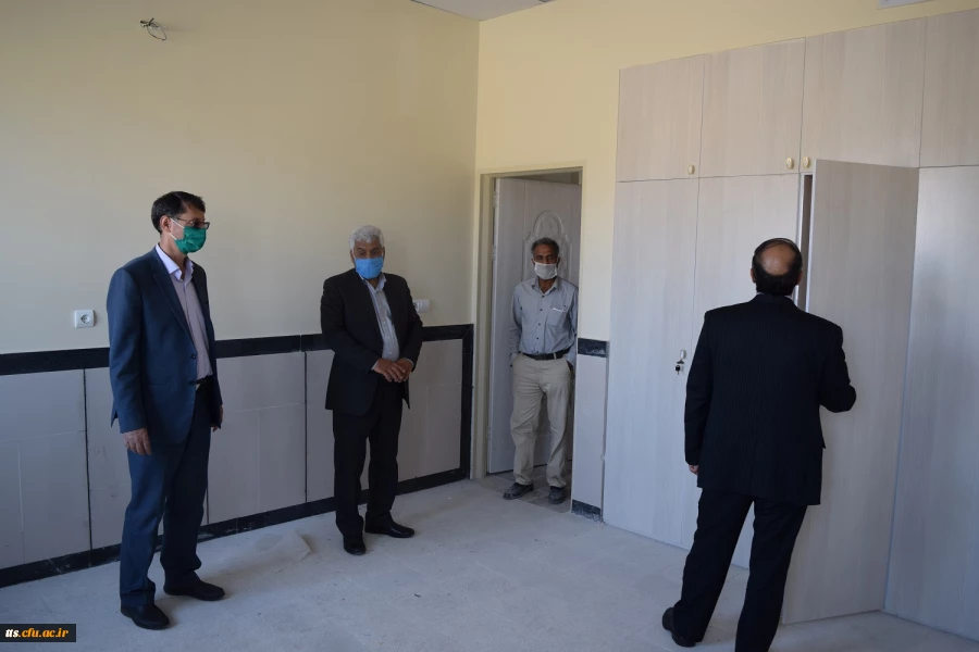 بازدید سرپرست محترم مدیریت امور پردیس های استان خراسان رضوی از پروژه دوم دانشگاه فرهنگیان سبزوار 6