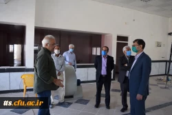 بازدید سرپرست محترم مدیریت امور پردیس های استان خراسان رضوی از پروژه دوم دانشگاه فرهنگیان سبزوار 9