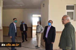 بازدید سرپرست محترم مدیریت امور پردیس های استان خراسان رضوی از پروژه دوم دانشگاه فرهنگیان سبزوار 10