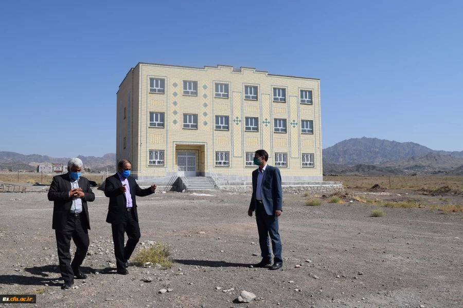 بازدید سرپرست محترم مدیریت امور پردیس های استان خراسان رضوی از پروژه دوم دانشگاه فرهنگیان سبزوار 12