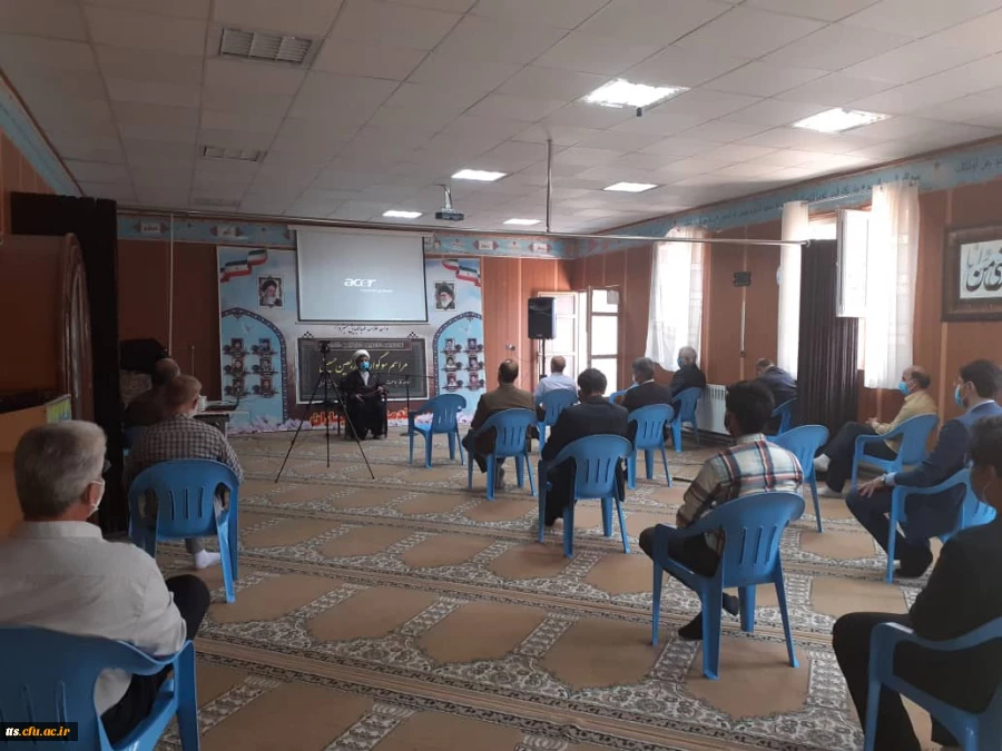 برگزاری مراسم قرائت زیارت اربعین در دانشگاه فرهنگیان سبزوار  4