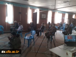 برگزاری مراسم قرائت زیارت اربعین در دانشگاه فرهنگیان سبزوار  7