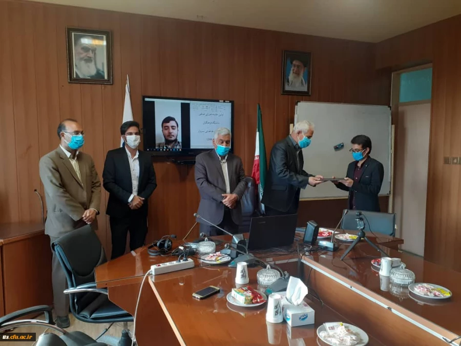 اولین جلسه شورای منتخب صنفی سال 1399، دانشگاه فرهنگیان سبزوار  3