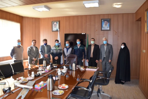 تودیع و معارفه کارشناس مسئول امور مالی  11