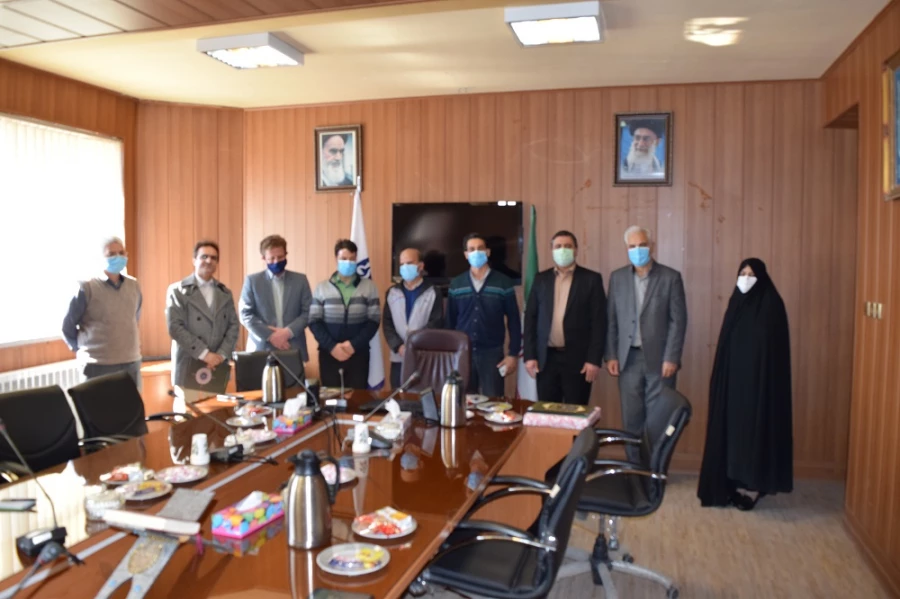 تودیع و معارفه کارشناس مسئول امور مالی  11