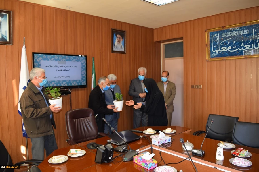 بزرگداشت مقام زن و تقدیر از بانوان دانشگاه فرهنگیان سبزوار  3