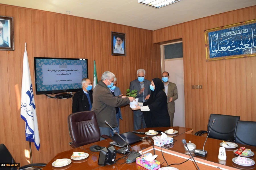 بزرگداشت مقام زن و تقدیر از بانوان دانشگاه فرهنگیان سبزوار  4