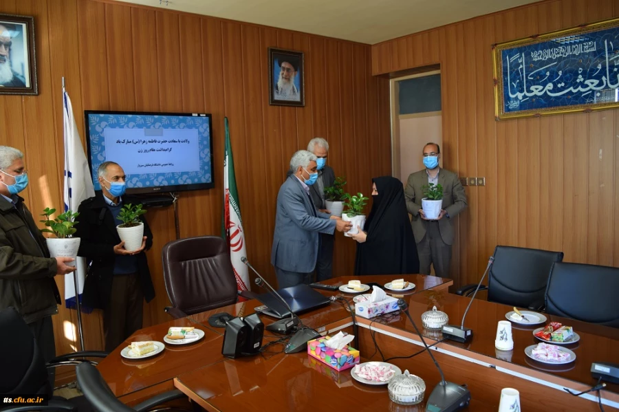 بزرگداشت مقام زن و تقدیر از بانوان دانشگاه فرهنگیان سبزوار  5