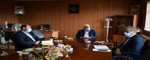 جلسه با سرپرستی بانک تجارت شعبه مرکزی سبزوار  2