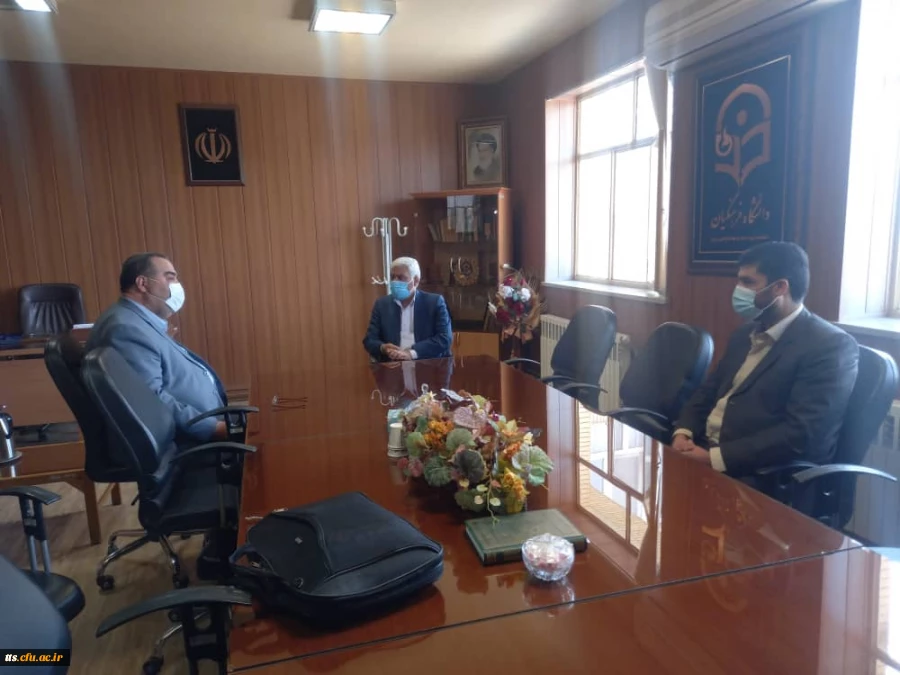 حضور دبیر محترم امر به معروف و نهی از منکر شهرستان سبزوار در محل دانشگاه فرهنگیان  3