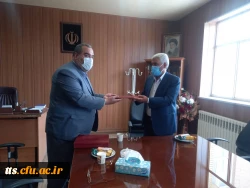 حضور دبیر امر به معروف و نهی از منکر شهرستان سبزوار در دانشگاه فرهنگیان این شهرستان  4