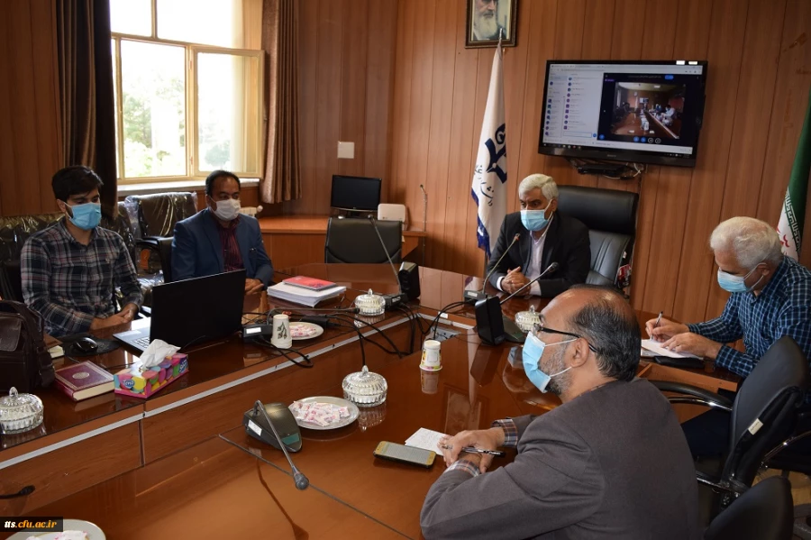 جلسه پرسش و پاسخ دانشجومعلمان با مسئولین اداری دانشگاه فرهنگیان سبزوار  2