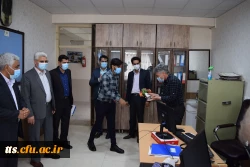 تقدیر از کارکنان آموزش دانشگاه فرهنگیان سبزوار به مناسبت دهه سرآمدی آموزش 4