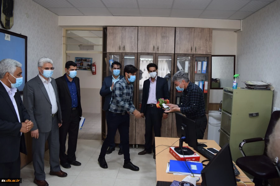 تقدیر از کارکنان آموزش دانشگاه فرهنگیان سبزوار به مناسبت دهه سرآمدی آموزش 4