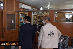 مصاحبه صدا و سیمای استان خراسان رضوی با ریاست دانشگاه فرهنگیان سبزوار و دبیر شورای صنفی دانشجویی  3