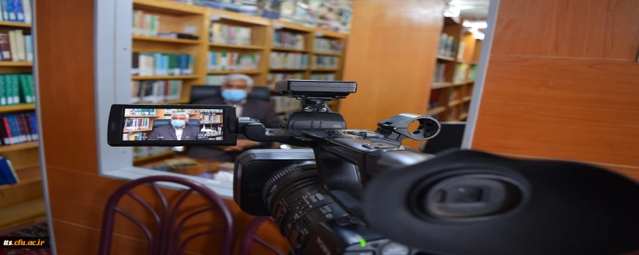 مصاحبه صدا و سیمای استان خراسان رضوی با جناب آقای دکتر بینش، ریاست دانشگاه فرهنگیان سبزوار  2