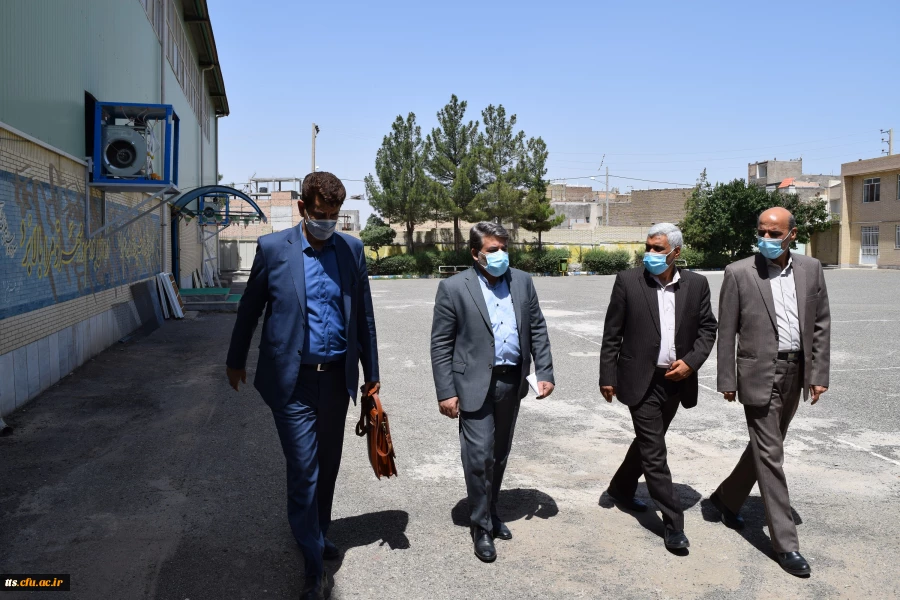 حضور ناظران محترم سازمان مرکزی دانشگاه فرهنگیان در شهرستان سبزوار، به روایت تصویر  8