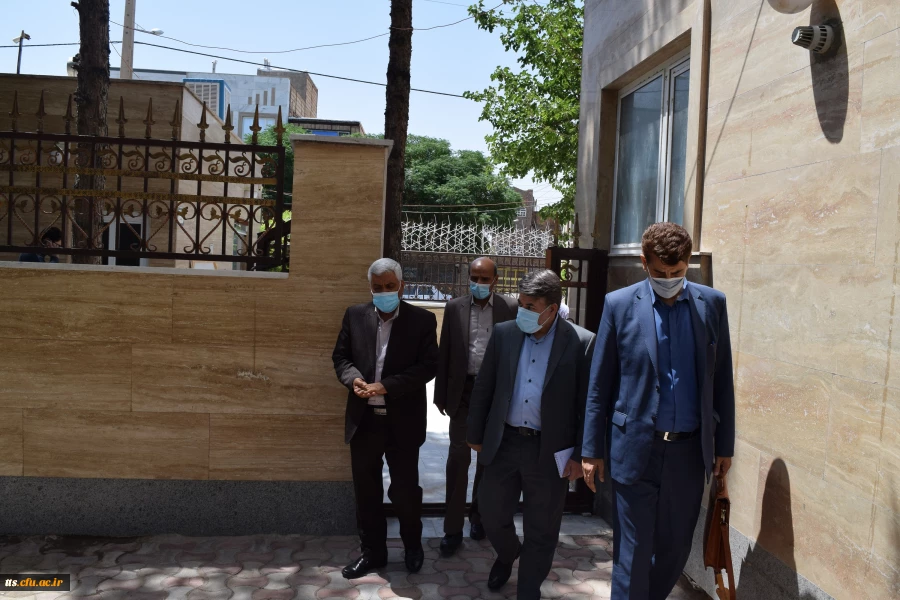 حضور ناظران محترم سازمان مرکزی دانشگاه فرهنگیان در شهرستان سبزوار، به روایت تصویر  9