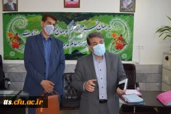 حضور ناظران محترم سازمان مرکزی دانشگاه فرهنگیان در شهرستان سبزوار، به روایت تصویر  12