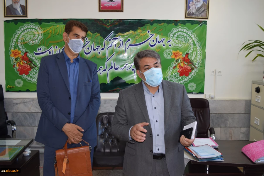 حضور ناظران محترم سازمان مرکزی دانشگاه فرهنگیان در شهرستان سبزوار، به روایت تصویر  12