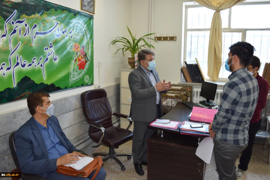 حضور ناظران محترم دانشگاه فرهنگیان در واحد علامه طباطبایی سبزوار  11