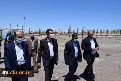 حضور معاونت محترم دانشجویی و مدیر کل امور دانشجویی دانشگاه فرهنگیان کشور در شهرستان سبزوار  2