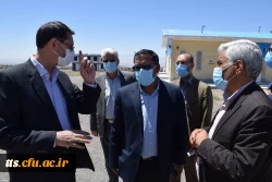 حضور معاونت محترم دانشجویی و مدیر کل امور دانشجویی دانشگاه فرهنگیان کشور در شهرستان سبزوار  4