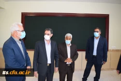 حضور معاونت محترم دانشجویی و مدیر کل امور دانشجویی دانشگاه فرهنگیان کشور در شهرستان سبزوار  7