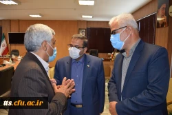 حضور معاونت محترم دانشجویی و مدیر کل امور دانشجویی دانشگاه فرهنگیان کشور در شهرستان سبزوار  18