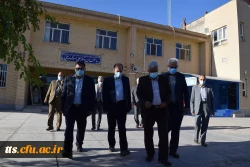 حضور معاونت محترم دانشجویی و مدیر کل امور دانشجویی دانشگاه فرهنگیان کشور در شهرستان سبزوار  19