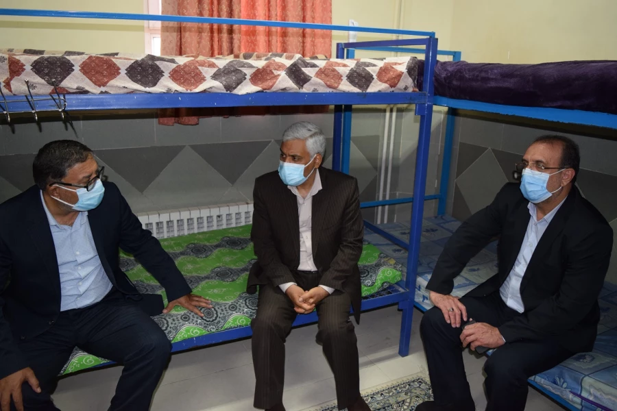 حضور معاونت محترم دانشجویی و مدیر کل امور دانشجویی دانشگاه فرهنگیان کشور در شهرستان سبزوار  20