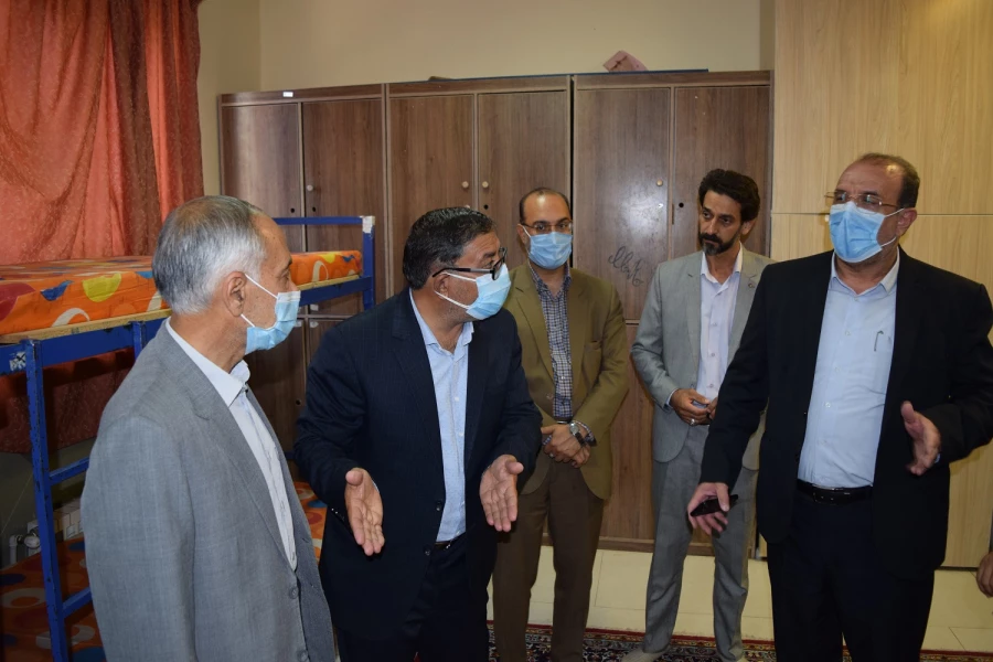 حضور معاونت محترم دانشجویی و مدیر کل امور دانشجویی دانشگاه فرهنگیان کشور در شهرستان سبزوار  22