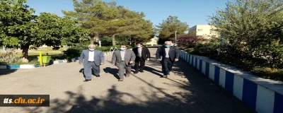 حضور معاونت استاندار و فرماندار ویژه شهرستان سبزوار در محل دانشگاه فرهنگیان 