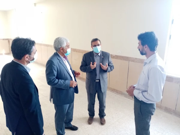 حضور معاونت استاندار و فرماندار ویژه شهرستان سبزوار در محل دانشگاه فرهنگیان  4