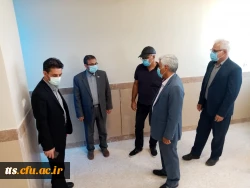 حضور معاونت استاندار و فرماندار ویژه شهرستان سبزوار در محل دانشگاه فرهنگیان  5