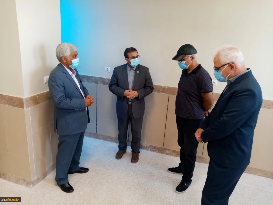 حضور معاونت استاندار و فرماندار ویژه شهرستان سبزوار در محل دانشگاه فرهنگیان  6