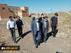 حضور معاونت استاندار و فرماندار ویژه شهرستان سبزوار در محل دانشگاه فرهنگیان  7