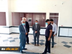 حضور معاونت استاندار و فرماندار ویژه شهرستان سبزوار در محل دانشگاه فرهنگیان  8