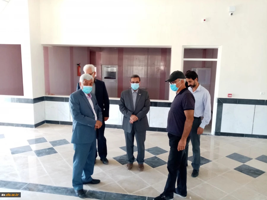 حضور معاونت استاندار و فرماندار ویژه شهرستان سبزوار در محل دانشگاه فرهنگیان  8