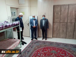 حضور معاونت استاندار و فرماندار ویژه شهرستان سبزوار در محل دانشگاه فرهنگیان  9