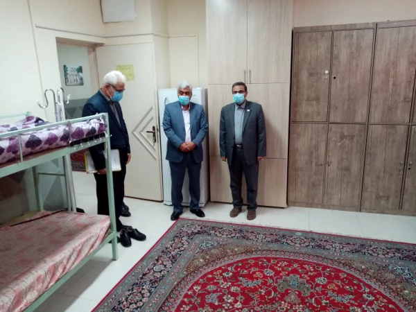 حضور معاونت استاندار و فرماندار ویژه شهرستان سبزوار در محل دانشگاه فرهنگیان  9