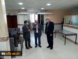 حضور معاونت استاندار و فرماندار ویژه شهرستان سبزوار در محل دانشگاه فرهنگیان  10